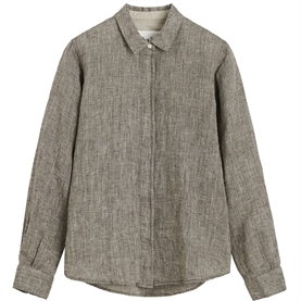 Aiayu Carol Shirt Linen, Brown